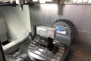 Lavorazione CNC a 5 assi