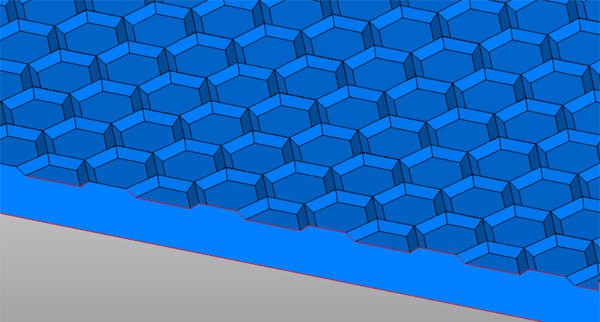 hexagonal-ridge