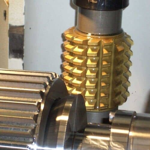 CNC Machining China 4 GEAR HOBBING