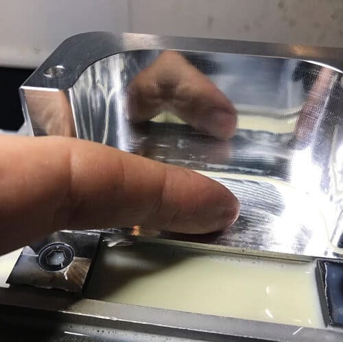 After cnc machining