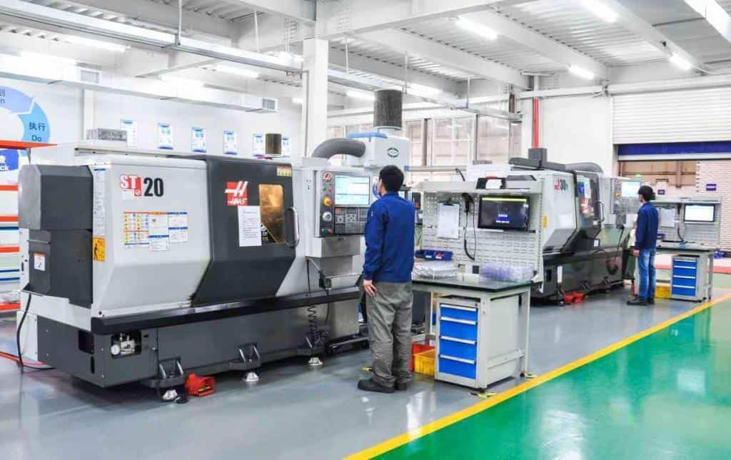 Improving Prototype Design 9 HAAS CNC Turning Machine(1)