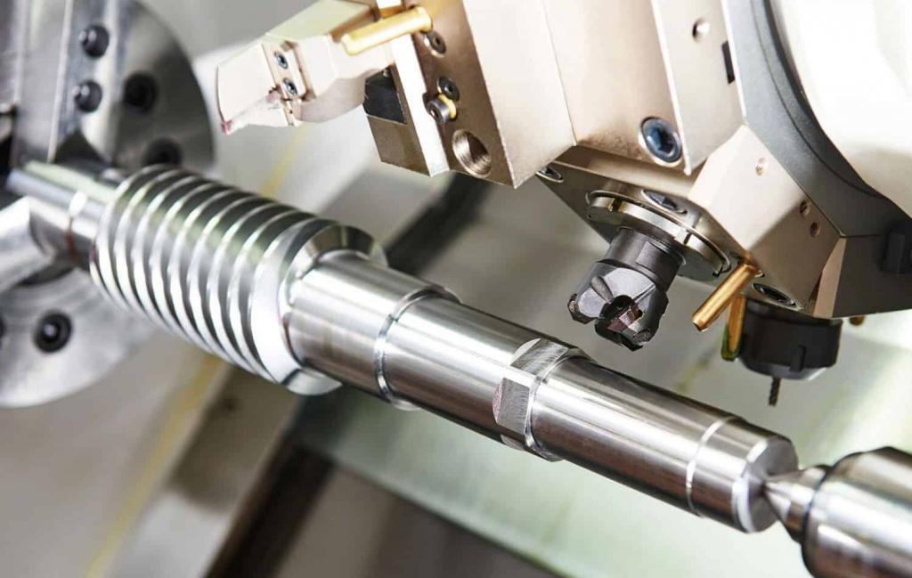 Clamping of shaft parts