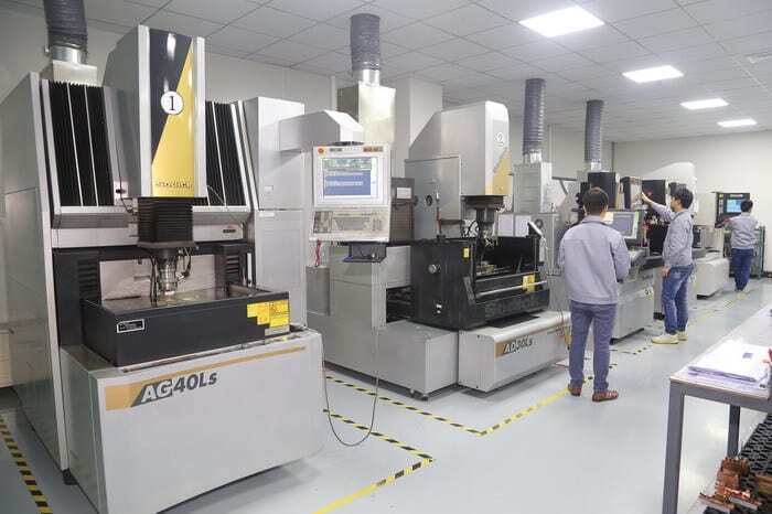 EDM Machining Shop