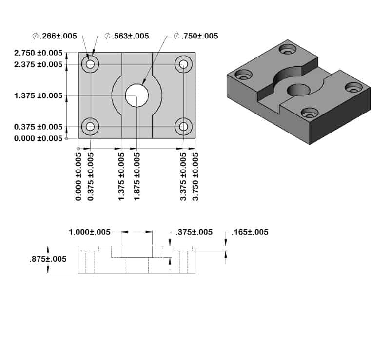Knowledge of tolerance for CNC machining 2 CNC machining design tolerance