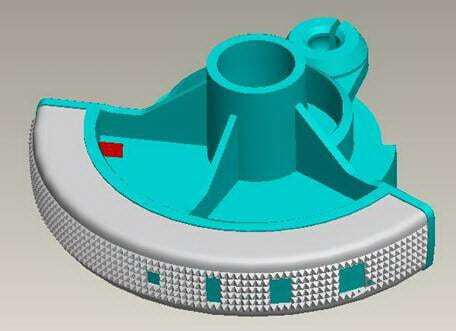 Comparison of aluminum mold and steel mold 3 multi-feature plastic parts