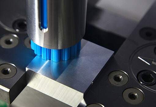 The Finishing Services For CNC machined parts 7 Brushing
