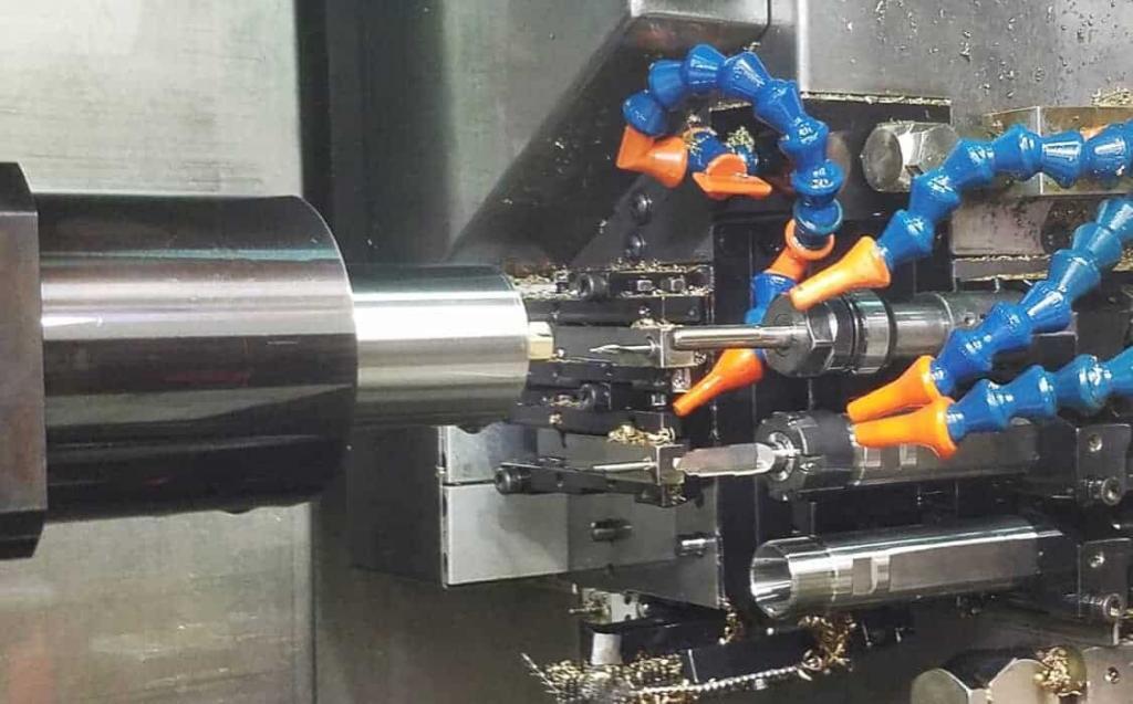 CNC Swiss machining micro machining