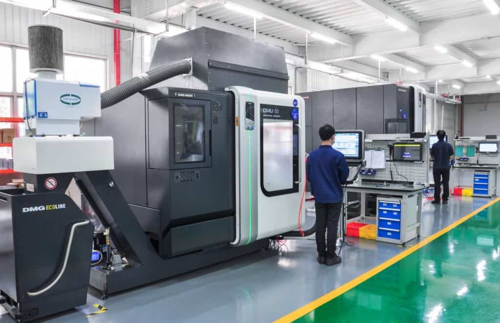 Multi-axis CNC milling machines