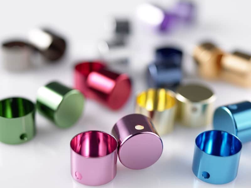 The Finishing Services For CNC machined parts 2 Type-II-Anodizin