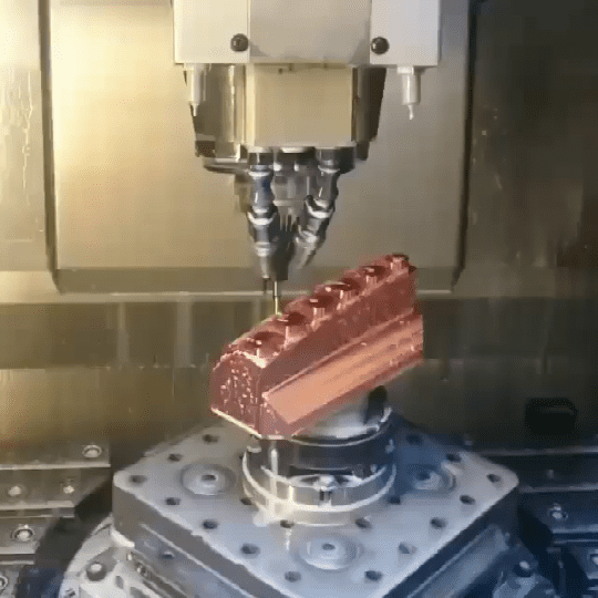 Custom CNC Machining Copper Parts 4 CNC machining copper parts