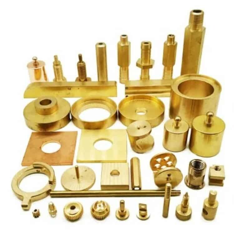 Custom CNC Machining Copper Parts 2 CNC Machining Copper Parts
