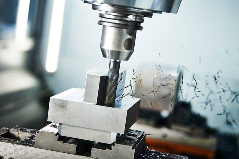 CNC machining process